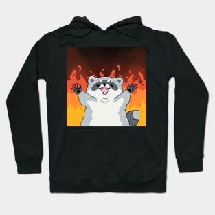 Raccoon Arson Hoodie